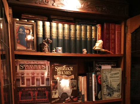 シャーロックホームズに関する蔵書
